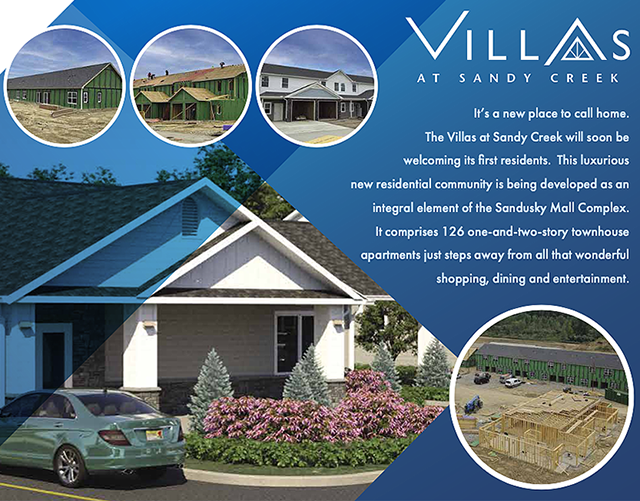 The Villas at Sandy Creek | a NEW place to call home in Sandusky, Ohio!